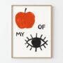 Apple Of My Eye Print, thumbnail 5 of 5