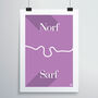 Norf Sarf Print, thumbnail 3 of 12