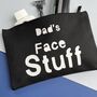 Dad/Daddy/Grandad Face Stuff Storage Pouch, thumbnail 4 of 4