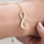 Personalised Infinity Chain Bracelet, thumbnail 2 of 7