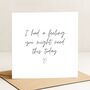 Thinking Of You Card, Encouragement Support For Loved One, thumbnail 2 of 8