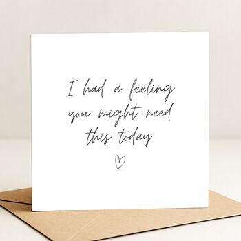 Thinking Of You Card, Encouragement Support For Loved One, 2 of 8
