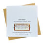 Love Birds Romantic Greetings Card, thumbnail 2 of 4