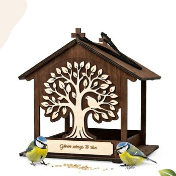 Personalised In Loving Memory Bird Feeder, 7 of 11