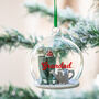 Personalised Glass Gardener's Christmas Bauble, thumbnail 1 of 4