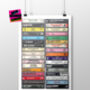 46th Birthday Personalised Print Music From 1980, thumbnail 9 of 9