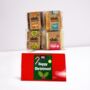 Four Fudge Slab Christmas Gift Box Vegan, thumbnail 1 of 4