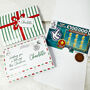 Personalised Christmas Lottery Wallet, thumbnail 2 of 6