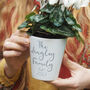 Personalised Family Plant Pot, thumbnail 1 of 2