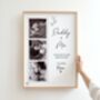 Personalised Daddy And Me Photo Print, Mum, Auntie Photo Print, Any Relation, thumbnail 1 of 4