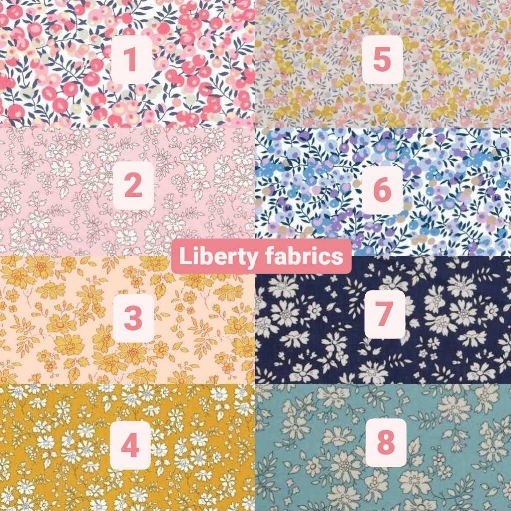 Custom Liberty Fabric Initial Mini Wall Hanging By Happy Sunday Studio ...