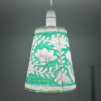 Hanging Leather Lampshade Tholu Bommalata, 2 of 8
