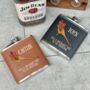 Personalised Pheasant Shooting Hip Flask, thumbnail 1 of 3