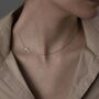 Sideways Cross Necklace, thumbnail 8 of 10