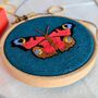 Mini Butterfly Embroidery Kit, thumbnail 2 of 3