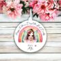 Personalised Cute Child Fairy Rainbow Decoration, thumbnail 1 of 2