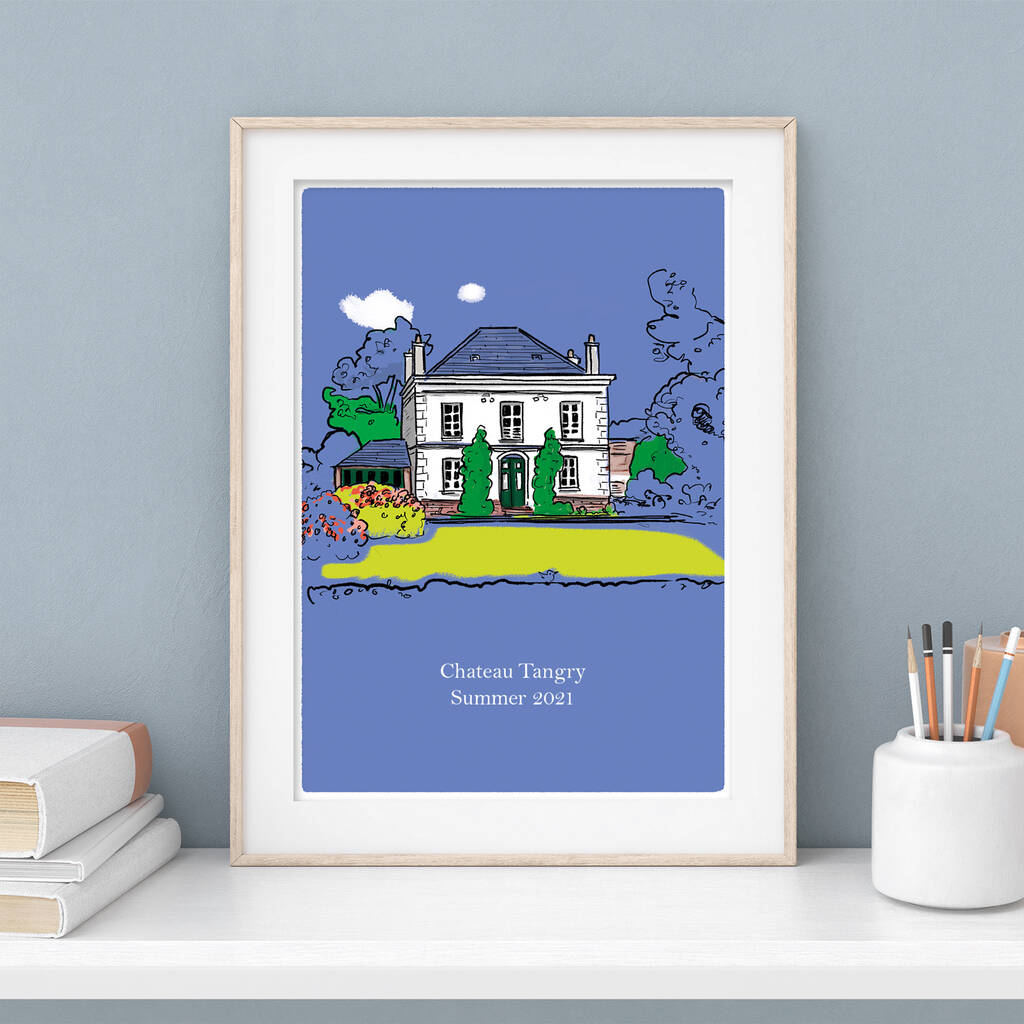 Personalised Special Place Or Building Illustration, 1 of 8