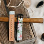 'Blossom' Leather Smartwatch Strap; Handmade Watch Band, thumbnail 6 of 8