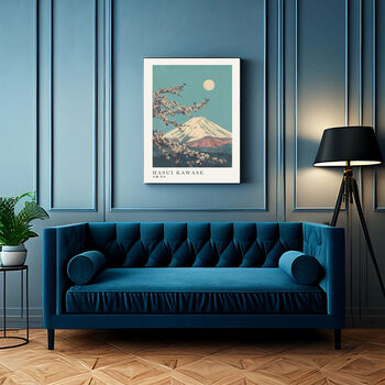 Hasui Kawase Japanese Mountain Art Print, 3 of 3