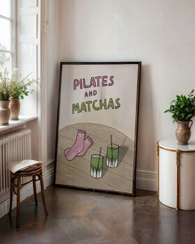 Pilates And Matchas Print, 4 of 9
