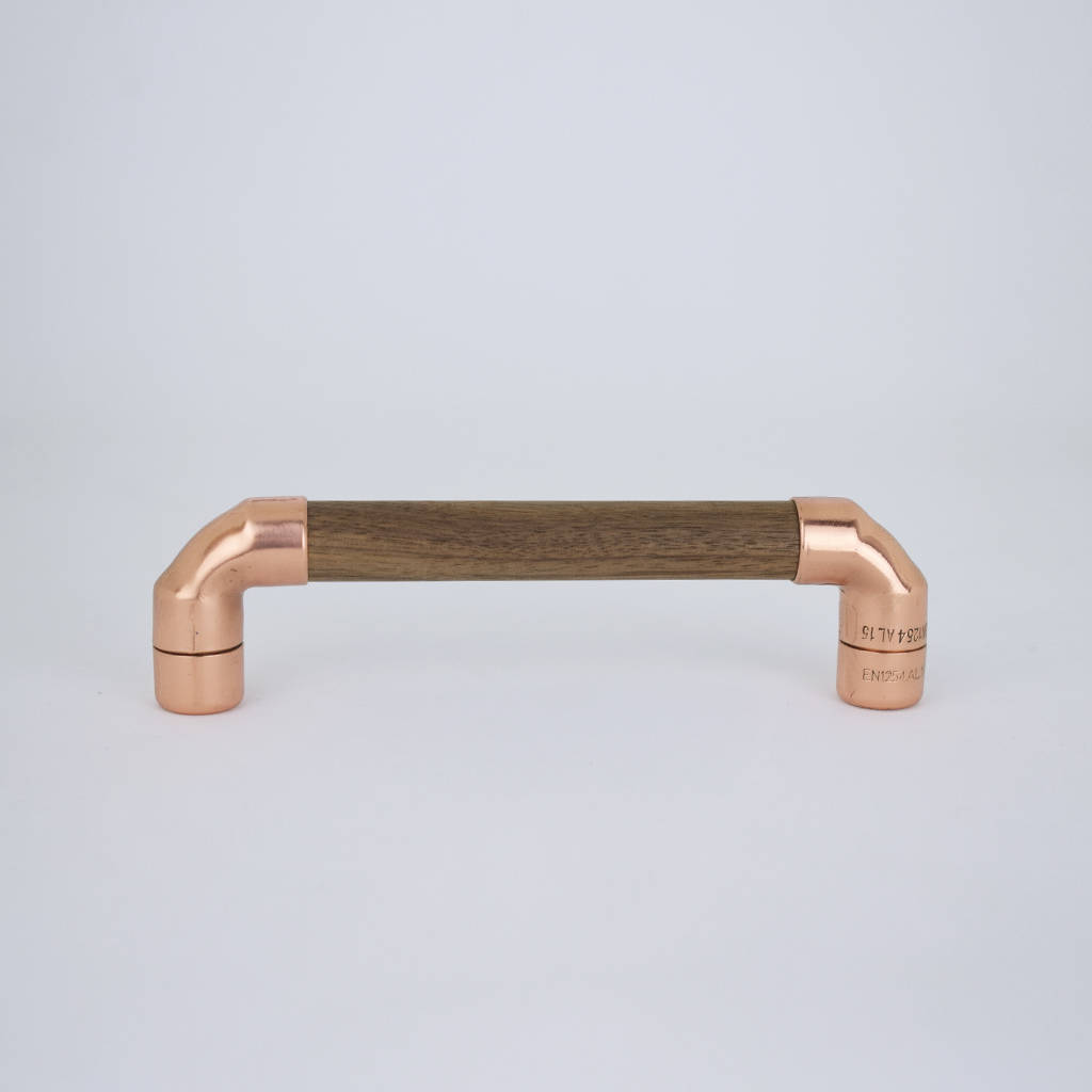 Copper And Walnut Pull By Proper Copper Design