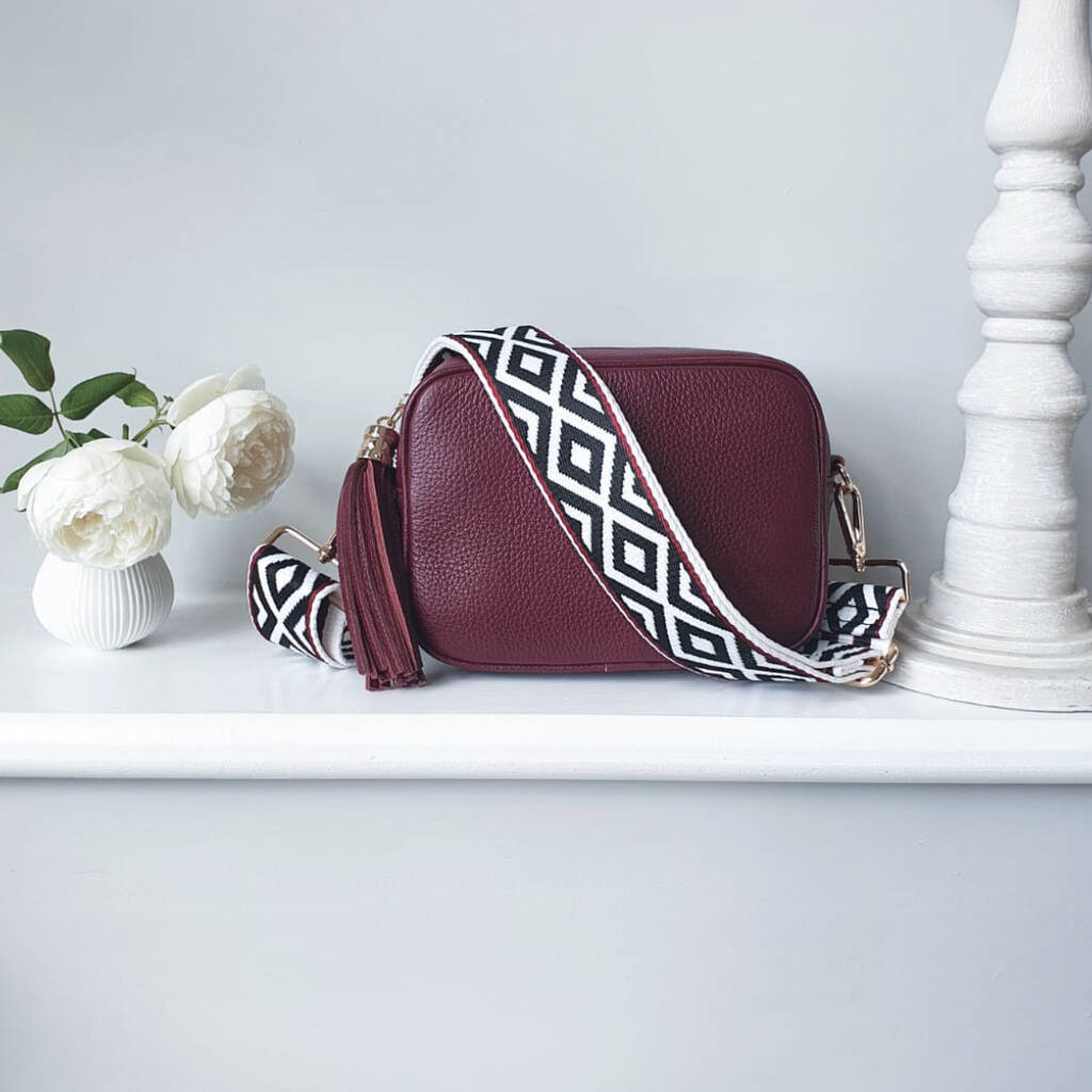 Mulberry Leather Handbag With Interchangeable Strap By Apatchy