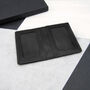 Personalised Leather Rfid Travel Card Holder, thumbnail 4 of 7