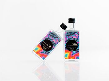 Premium London Dry Gin 5cl With Personalised Label, 2 of 5