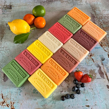 Handmade French Soaps 'Fruity' Gift Set, 4 of 6