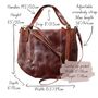 Brown Leather Tote Bag, thumbnail 6 of 6