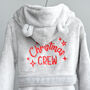 'Christmas CREW' Personalised Dressing Gown, thumbnail 6 of 6