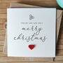 Romantic Christmas Card For Wife Or Husband, thumbnail 1 of 4