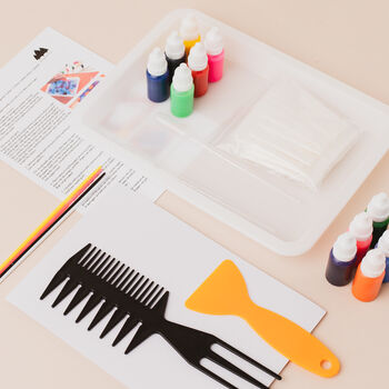 Marbling Paint Art Kit, Diy Printing Diy Craft Kit, 11 of 12