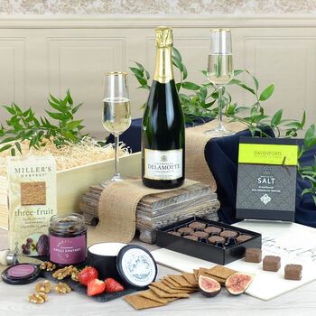 Delamotte Champagne And Gourmet Gift Box, 3 of 4