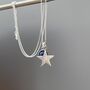 Personalised Star Birthstone Necklace, thumbnail 2 of 10