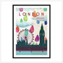London My London Fine Art Print, thumbnail 2 of 5