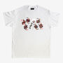 England Scattered Playing Cards T Shirt, thumbnail 2 of 4