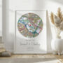 Personalised Map Print Ordnance Survey Landranger UK Edition, thumbnail 6 of 12