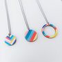 Florida Wooden Necklace, thumbnail 2 of 6