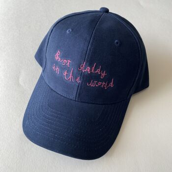 Personalised Handwriting Cap, 2 of 3