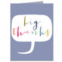 Mini Big Thanks Card, thumbnail 2 of 4