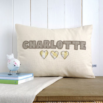 Personalised Name Cushion Gift For Her, 8 of 12