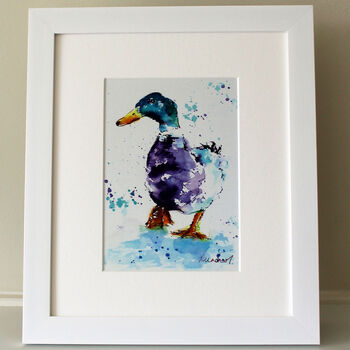Duck Print, Dawdling Duck, 7 of 7