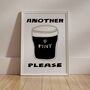 Another Pint Please Guinness Inspired Beer Wall Art, thumbnail 2 of 5