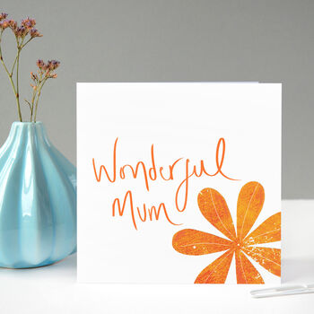 Wonderful Mum Mother's Day Card, 2 of 5