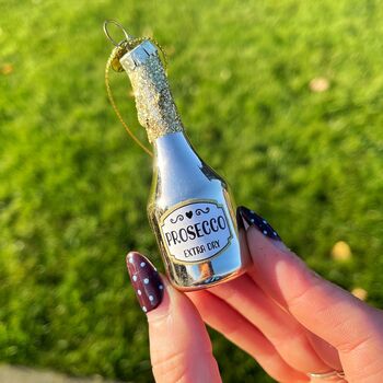 Hanging Mini Glass Bottles Set, 2 of 6