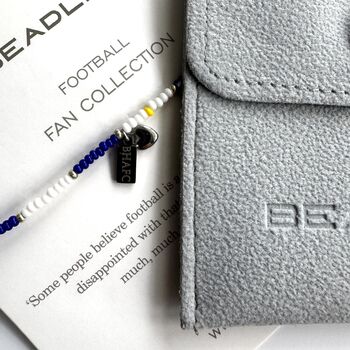 Brighton And Hove Albion Football Fan Beadlet With Charms, 3 of 6