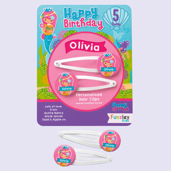 Mermaids Small Birthday Gift Box, 3 of 6