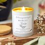 Pet Memorial Personalised Candle, Bereavement Pet Loss Gift, thumbnail 1 of 9