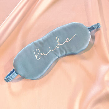 Personalised Silk Beth Eye Mask, 2 of 8